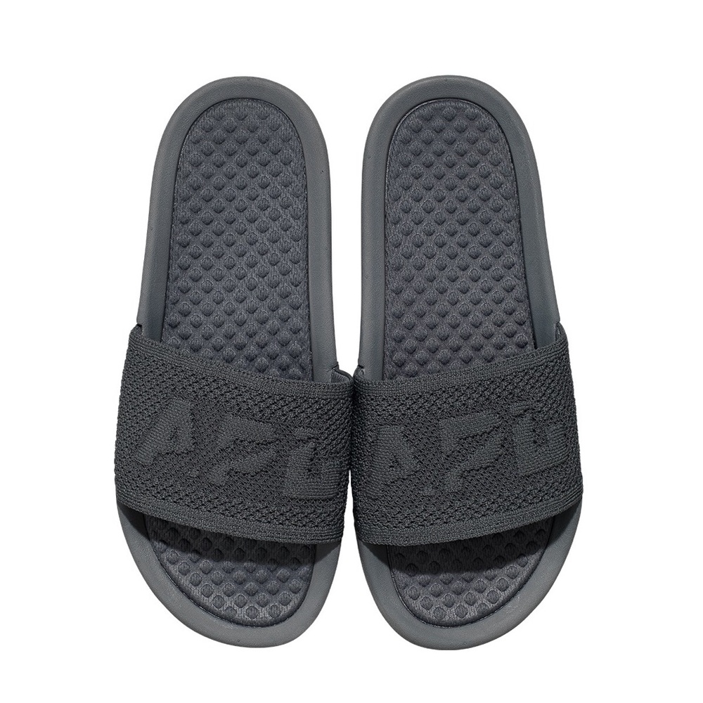 NEVER WORN APL slides women’s size 9 cosmic grey